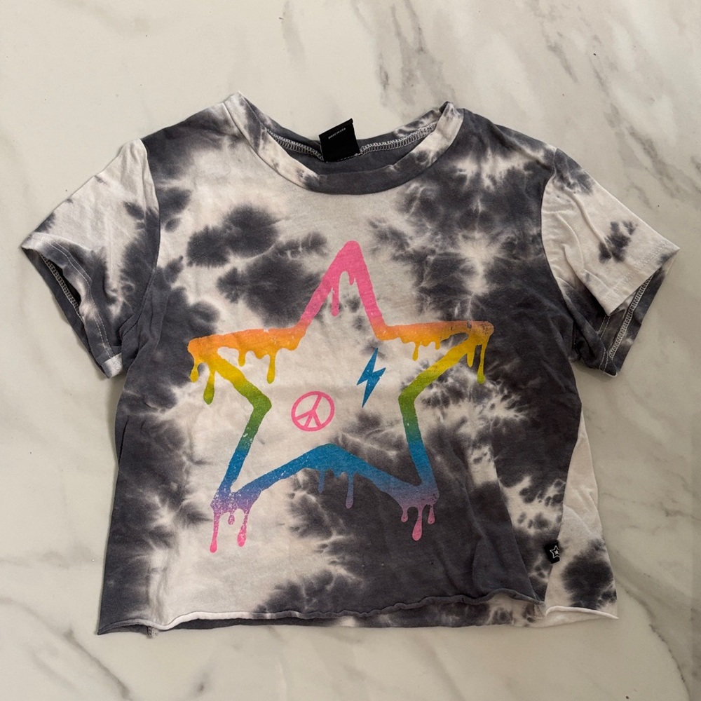 Colorful Star Graphic Kids Tee